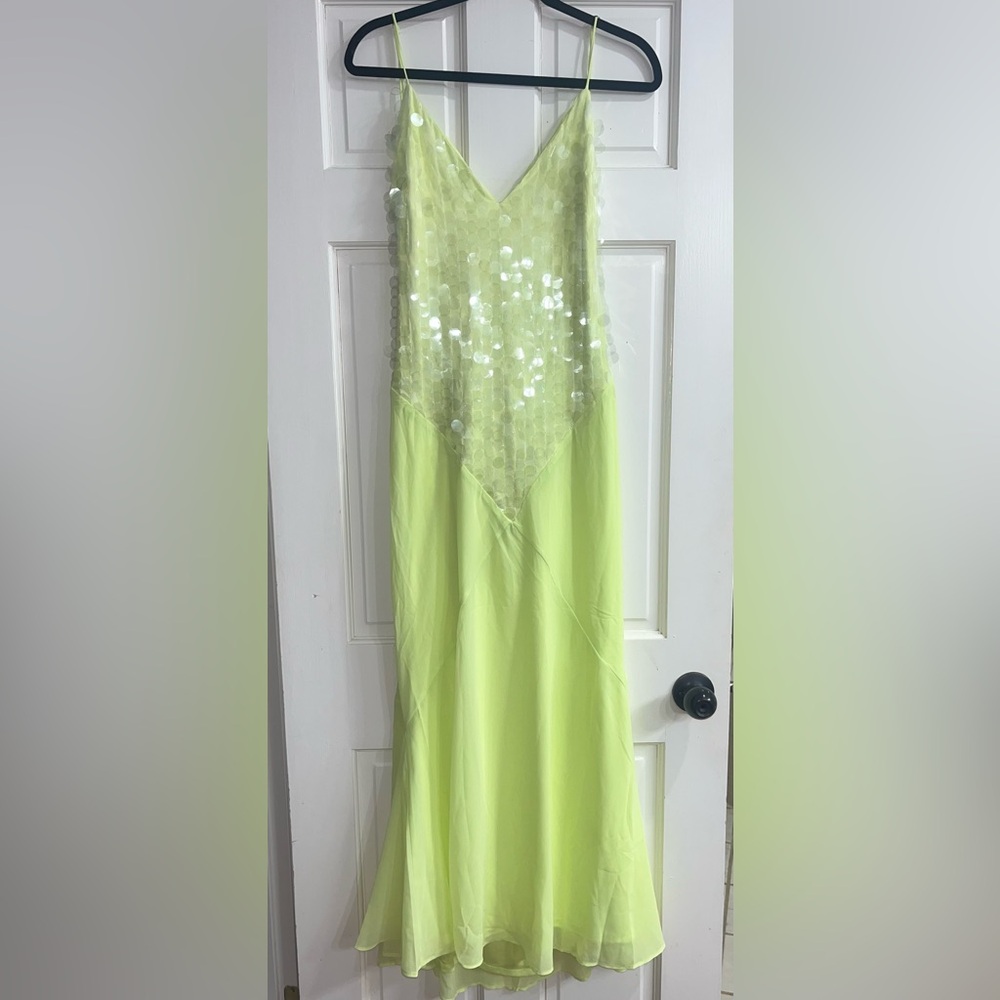 Lime Green Formal Dress